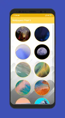 Wallpapers Pixel 3 android App screenshot 1